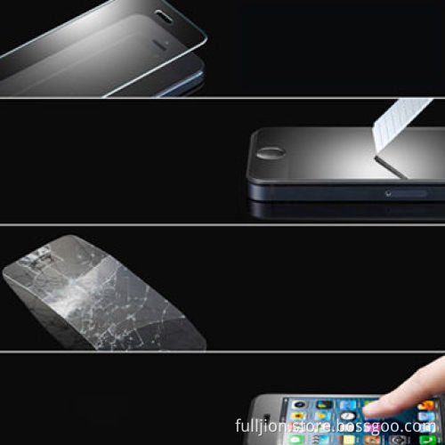Easy to Install Tempered Glass Film for iPhone, 9H